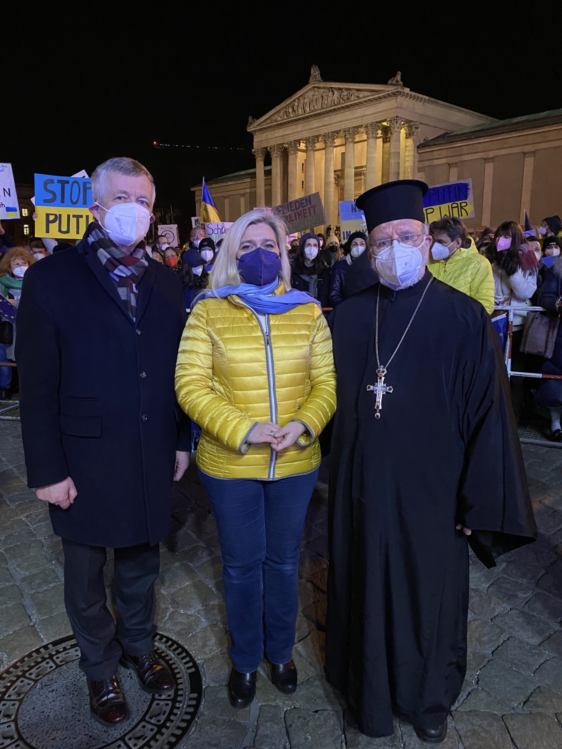 Διαδήλωση για την Ουκρανία στο Μόναχο