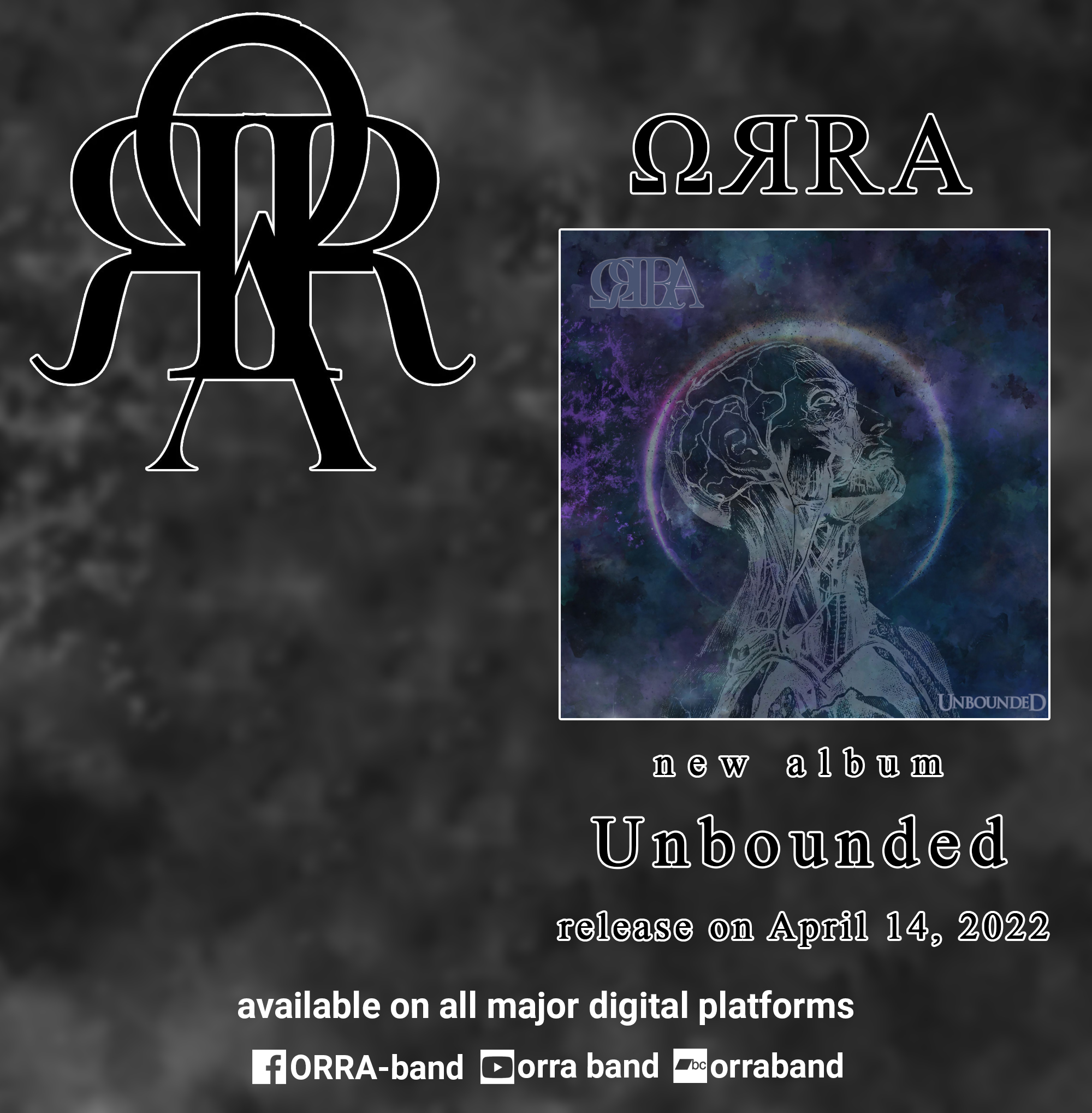 ΩЯRΑ – νέο άλμπουμ “Unbounded”… ΩЯRΑ – νέο άλμπουμ “Unbounded”…