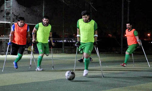 AMPUTEE FOOTBALL LEAGUE στην Κομοτηνή AMPUTEE FOOTBALL LEAGUE στην Κομοτηνή