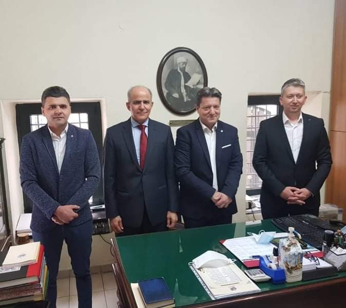 Εθιμοτυπική επίσκεψη στα γραφεία της Διαχειριστικής Επιτροπής Μουσουλμανικής Περιουσίας Κομοτηνής από τον Πρέσβη της Σαουδικής Αραβίας στην Αθήνα