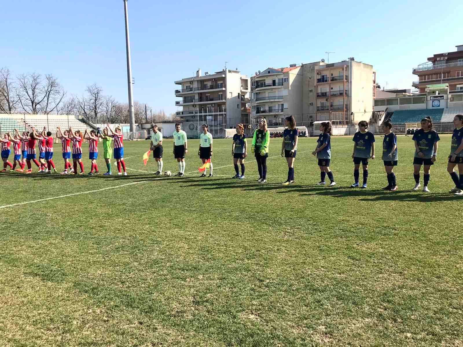 Β’ Εθνική – Γυναικείο Ποδόσφαιρο : Έχασαν ένα «δικό τους» παιχνίδι τα κορίτσια της Κομοτηνής