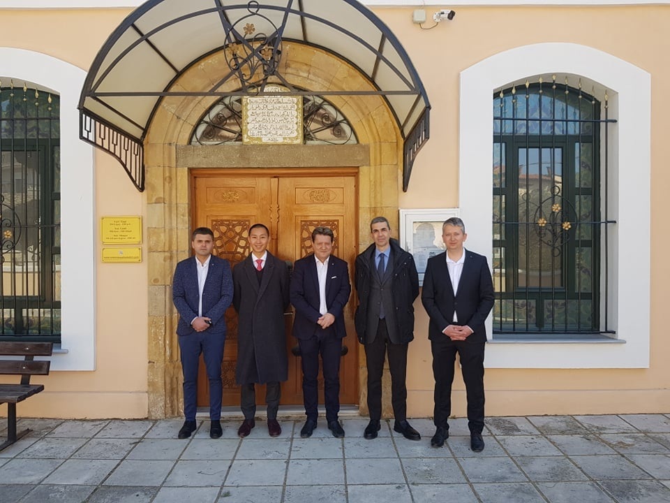 Γραμματέας της βρετανικής πρεσβείας στην Αθήνα στη ΔΕΜΠ Κομοτηνής Γραμματέας της βρετανικής πρεσβείας στην Αθήνα στη ΔΕΜΠ Κομοτηνής