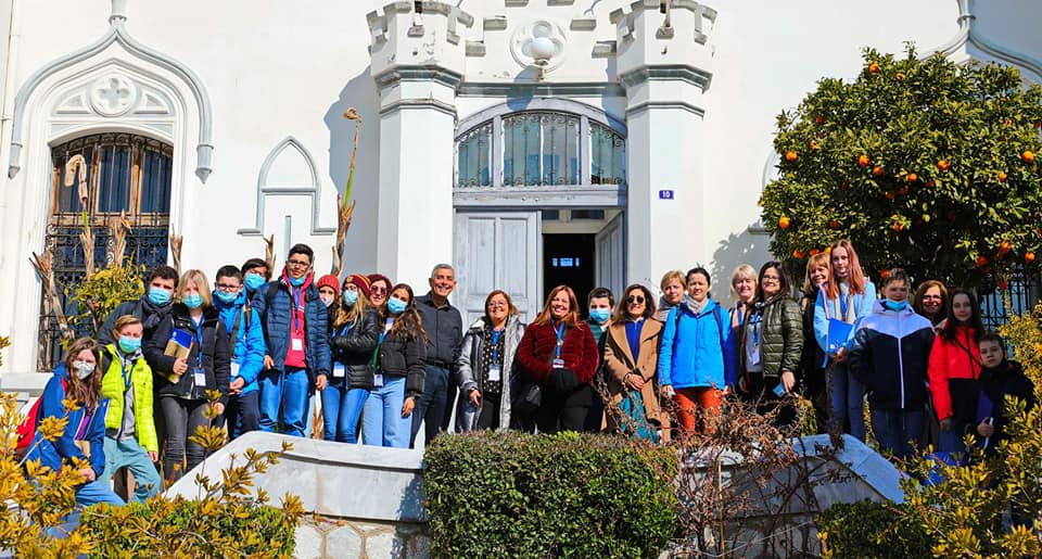 Επίσκεψη στο Δημαρχείο Καβάλας μαθητών και εκπαιδευτικών από Πολωνία, Λετονία και Πορτογαλία