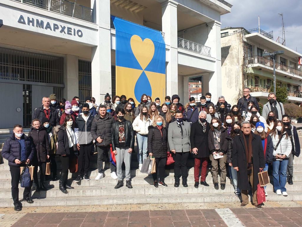 Μαθητές από Πρόγραμμα «Erasmus» επισκέφθηκαν τον Δήμαρχο Ξάνθης