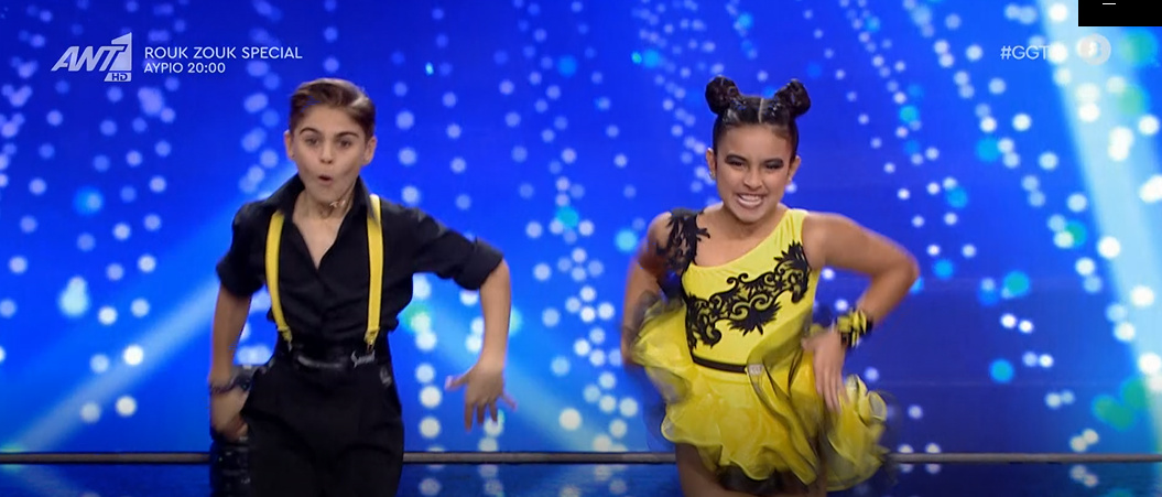 Ελλάδα έχεις Ταλέντο: Χόρεψαν latin, κέρδισαν το golden buzzer και «τρελάθηκαν»! Ελλάδα έχεις Ταλέντο: Χόρεψαν latin, κέρδισαν το golden buzzer και «τρελάθηκαν»!