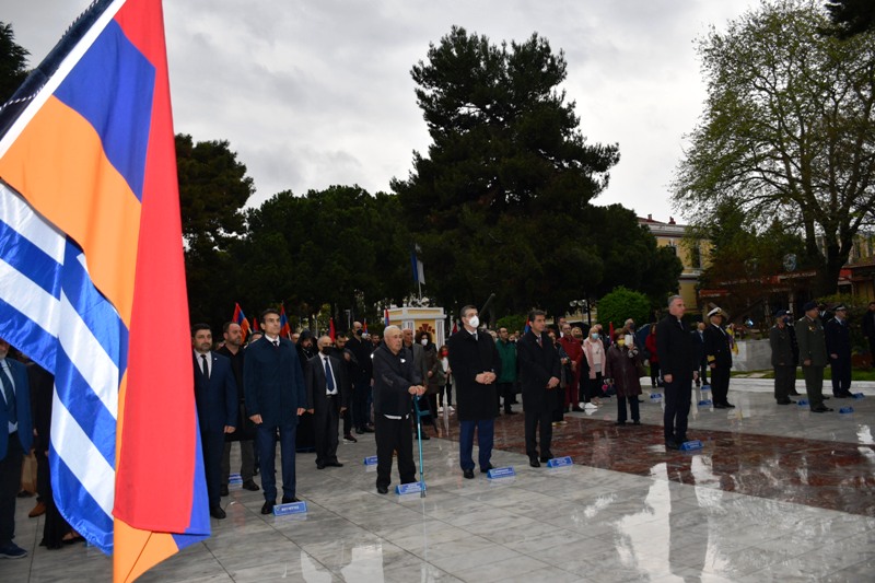 Στ. Καλαφάτης: «Ο αγώνας των αδελφών μας Ποντίων και Αρμενίων για τη διεθνή αναγνώριση της Γενοκτονίας, που διέπραξαν οι ορδές του μίσους, είναι αγώνας όλων»