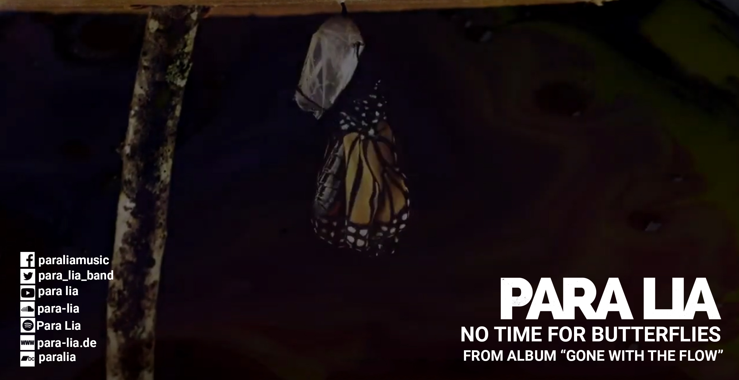 PARA LIA – “No Time For Butterflies” από το άλμπουμ “Gone With The Flow” PARA LIA – “No Time For Butterflies” από το άλμπουμ “Gone With The Flow”