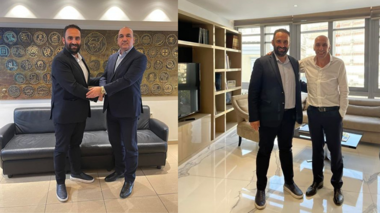 Συναντήσεις Α. Γραβάνη στην Αθήνα, με Πρόεδρο ΚΕΕΕ Ι. Μασούτη και Πρόεδρο ΕΒΕΑ Ι. Μπρατάκο Συναντήσεις Α. Γραβάνη στην Αθήνα, με Πρόεδρο ΚΕΕΕ Ι. Μασούτη και Πρόεδρο ΕΒΕΑ Ι. Μπρατάκο