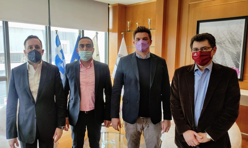 Ο Γιάννης Ζαμπούκης συναντήθηκε με το νέο Αντιπεριφερειάρχη δημόσιας Υγείας Ο Γιάννης Ζαμπούκης συναντήθηκε με το νέο Αντιπεριφερειάρχη δημόσιας Υγείας