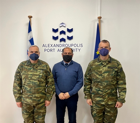 Επίσκεψη του νέου Διοικητή του Δ’ Σώματος Στρατού στον ΟΛΑ Επίσκεψη του νέου Διοικητή του Δ’ Σώματος Στρατού στον ΟΛΑ