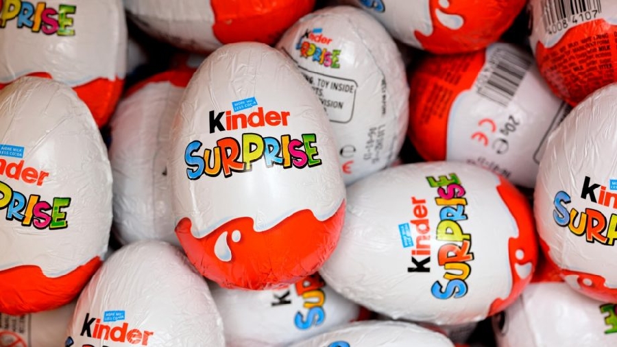 Ο ΕΦΕΤ ανακαλεί το σύνολο των αυγών Kinder και των Kinder Schokobons στην Ελλάδα