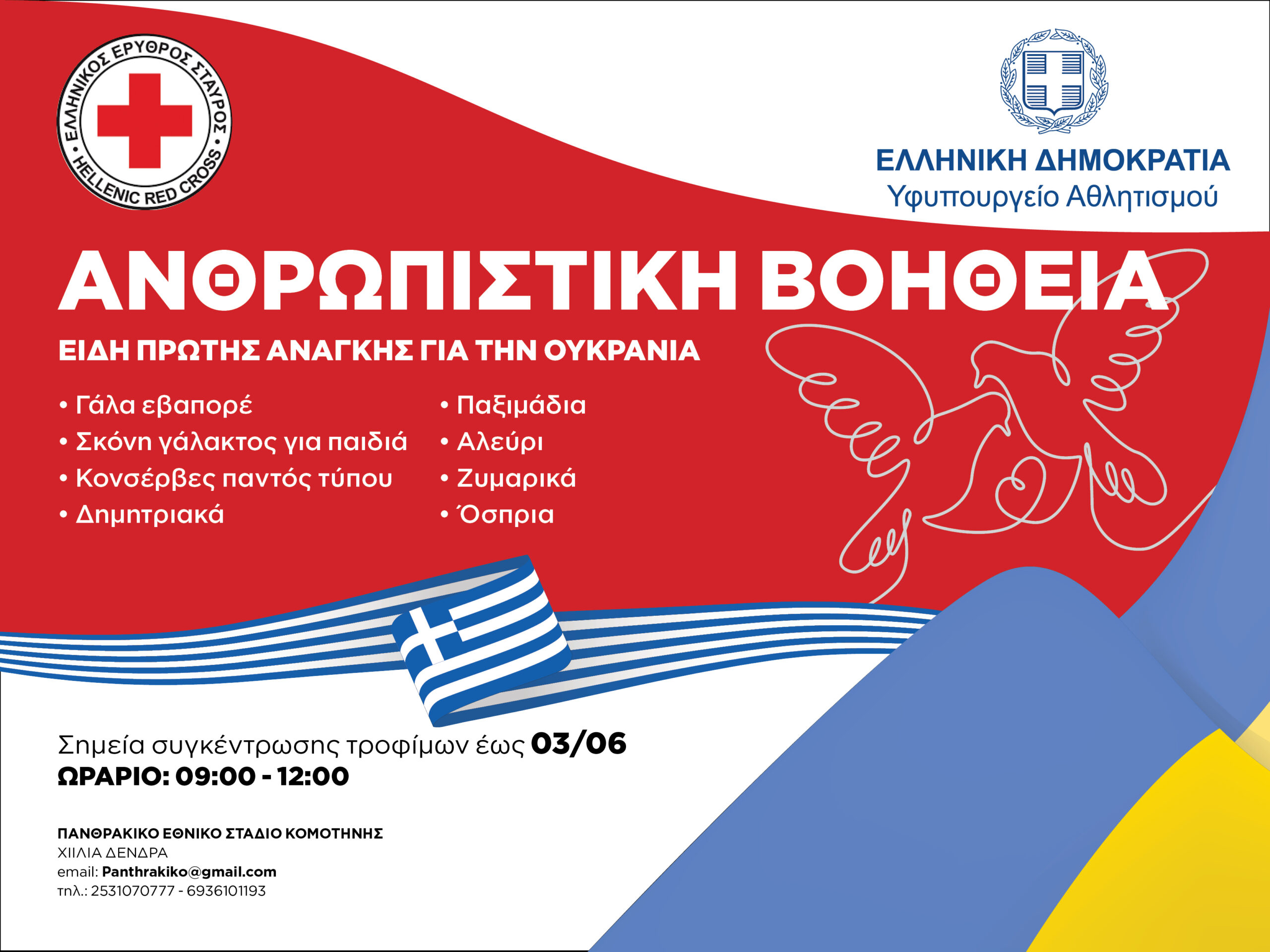ΑΝΘΡΩΠΙΣΤΙΚΗ ΒΟΗΘΕΙΑ . ΕΙΔΗ ΠΡΩΤΗΣ ΑΝΑΓΚΗΣ ΓΙΑ ΤΗΝ ΟΥΚΡΑΝΙΑ ΑΝΘΡΩΠΙΣΤΙΚΗ ΒΟΗΘΕΙΑ . ΕΙΔΗ ΠΡΩΤΗΣ ΑΝΑΓΚΗΣ ΓΙΑ ΤΗΝ ΟΥΚΡΑΝΙΑ