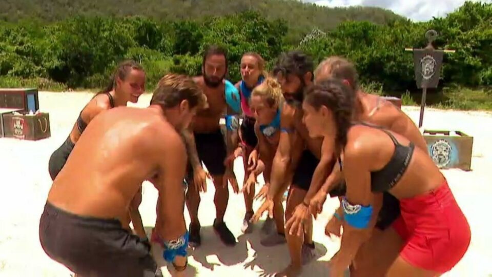 Survivor 5 : 1η ασυλία – Ποια ομάδα κερδίζει και είναι ασφαλής; Μπλε ή Κόκκινη ;