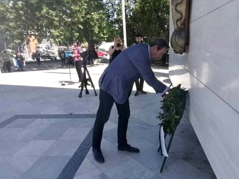 Βουλευτής Ροδόπης ΣΥΡΙΖΑ-ΠΣ Δημήτρης Χαρίτου ημέρα μνήμης εθνικής αντίστασης (1)
