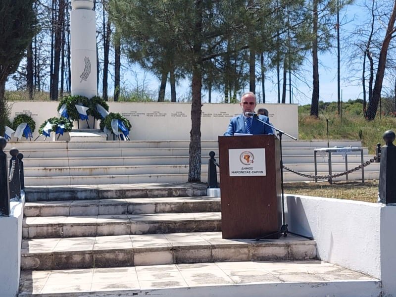 Ο Δήμος Μαρώνειας Σαπών τίμησε τη μνήμη των 29 εκτελεσθέντων Ξυλαγανιωτών από τα βουλγαρικά στρατεύματα κατοχής
