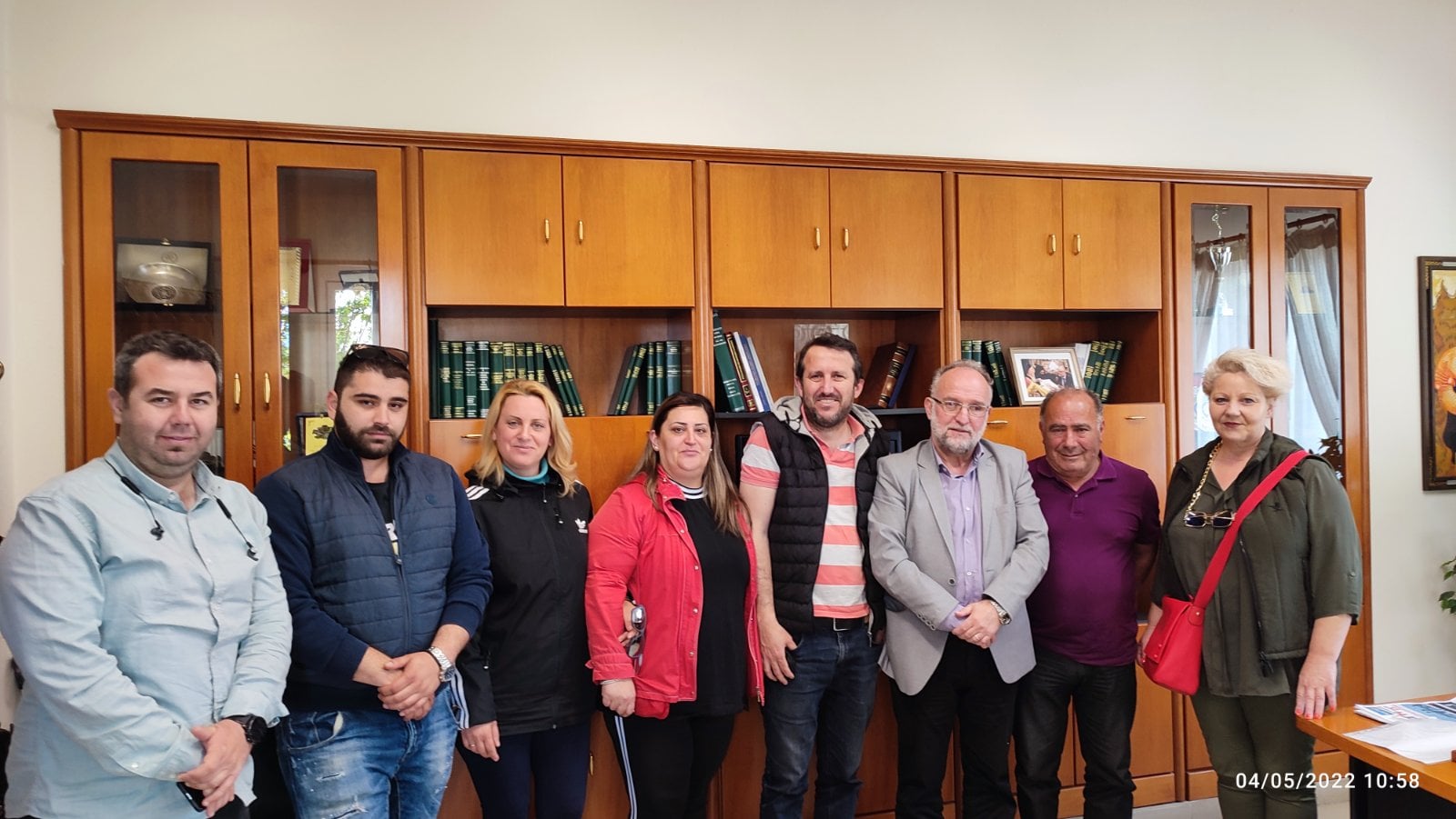 Συναντήσεις Δημάρχου Μαρωνείας Σαπών με την Ένωση επαγγελματιών Σαπών και το σύλλογο γονέων και κηδεμόνων του δημοτικού σχολείου Σαπών