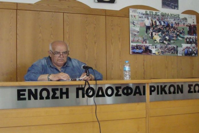 Για τον απολογισμό και προγραμματισμό της ΕΠΣ Θράκης, την επίσκεψη Ρεχάγκελ και του κυπέλλου του EURO 2004 στην Κομοτηνή μίλησε ο πρόεδρος Μάνος Γαβριηλίδης