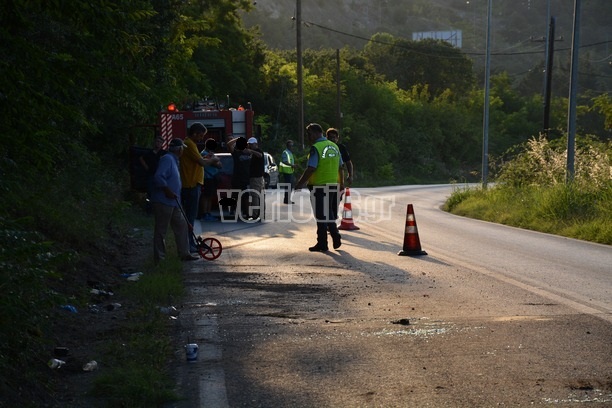 Θανατηφόρο τροχαίο στην Αγία Βαρβάρα Ημαθίας