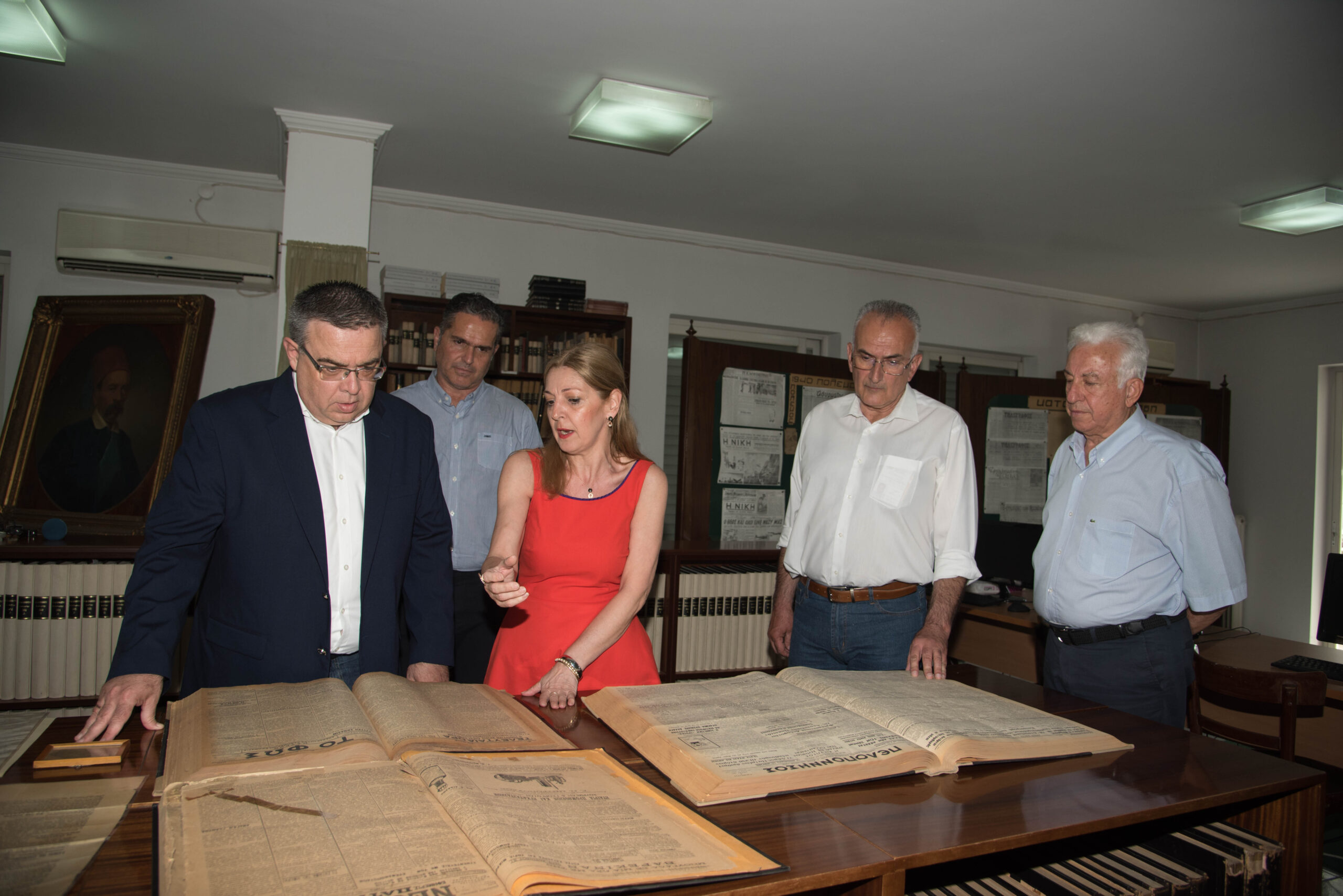 Δημήτρης Γαλαμάτης: «Η Γενική Γραμματεία Επικοινωνίας και Ενημέρωσης στηρίζει και ενισχύει το Μουσείο Τύπου της Πάτρας»