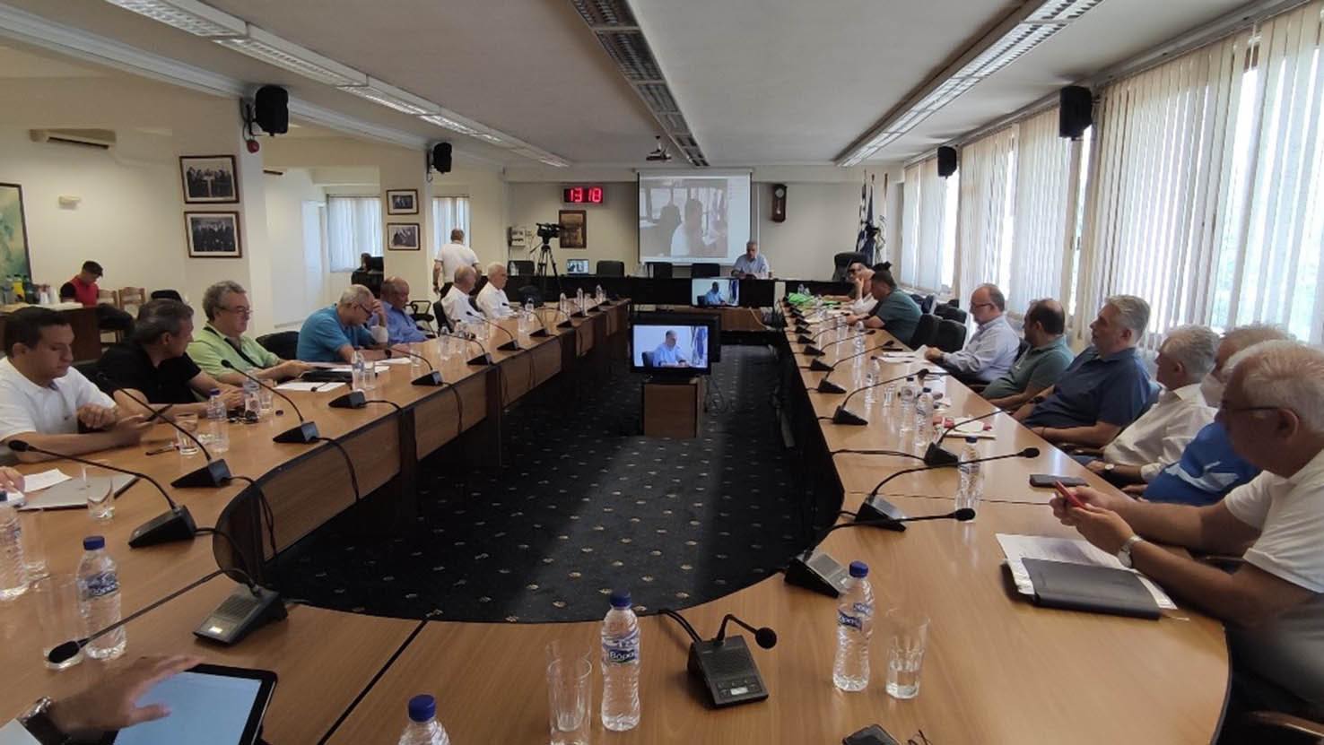 Πρώτη δια ζώσης – μετά τα μέτρα κατά της πανδημίας – συνεδρίαση των μελών του ΔΣ της Περιφερειακής Ένωσης Δήμων Αν. Μακεδονίας και Θράκης