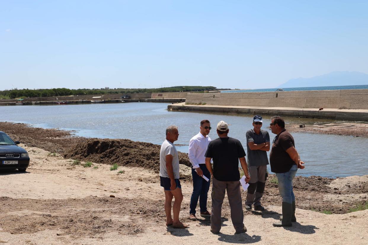 Έμπρακτη υποστήριξη της ΠΑΜΘ – ΠΕ Ροδόπης και του Αντιπεριφερειάρχη Νίκου Τσαλικίδη στους αλιείς και το αλιευτικό καταφύγιο Ιμέρου