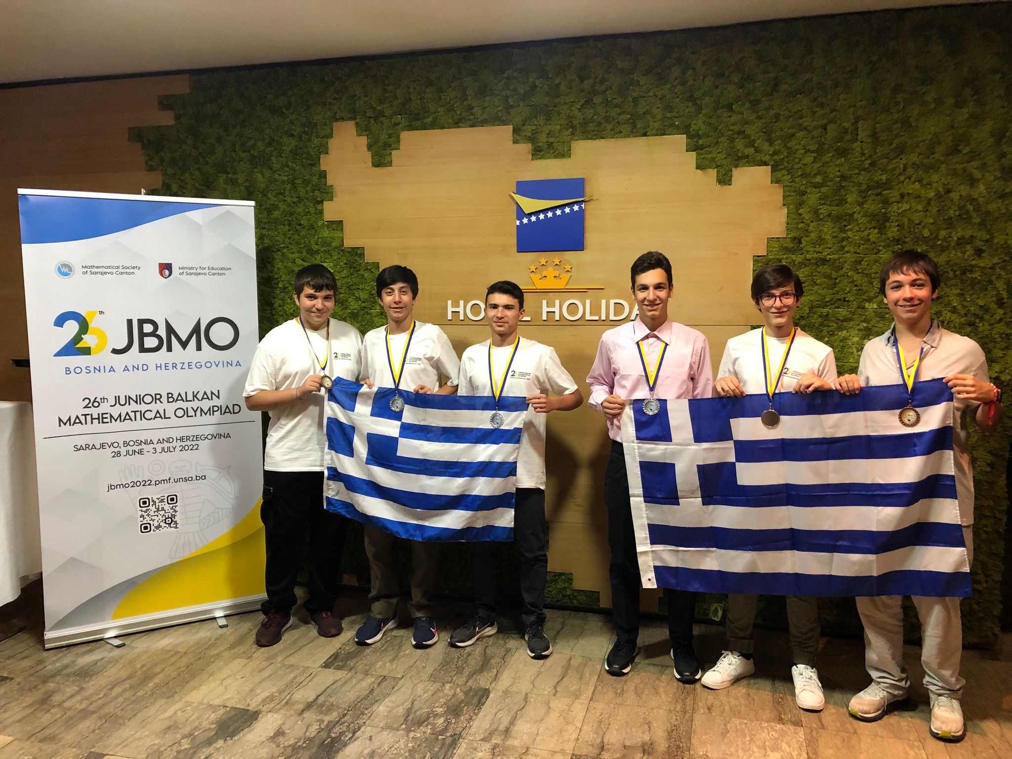 Μεγάλη επιτυχία για τον Εβρίτη Χρήστο Αποστολίδη στην 26η Βαλκανική Μαθηματική Ολυμπιάδα Νέων (JBMO)