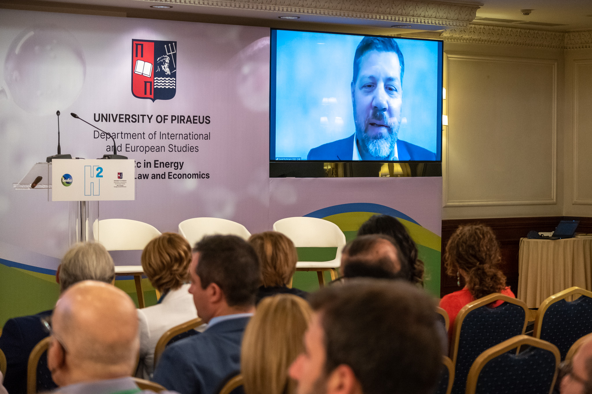Οι προοπτικές του υδρογόνου στο ενεργειακό τοπίο της Ελλάδας στο επίκεντρο του Συνεδρίου του ΔΕΣΦΑ και του Πανεπιστημίου Πειραιώς Οι προοπτικές του υδρογόνου στο ενεργειακό τοπίο της Ελλάδας στο επίκεντρο του Συνεδρίου του ΔΕΣΦΑ και του Πανεπιστημίου Πειραιώς