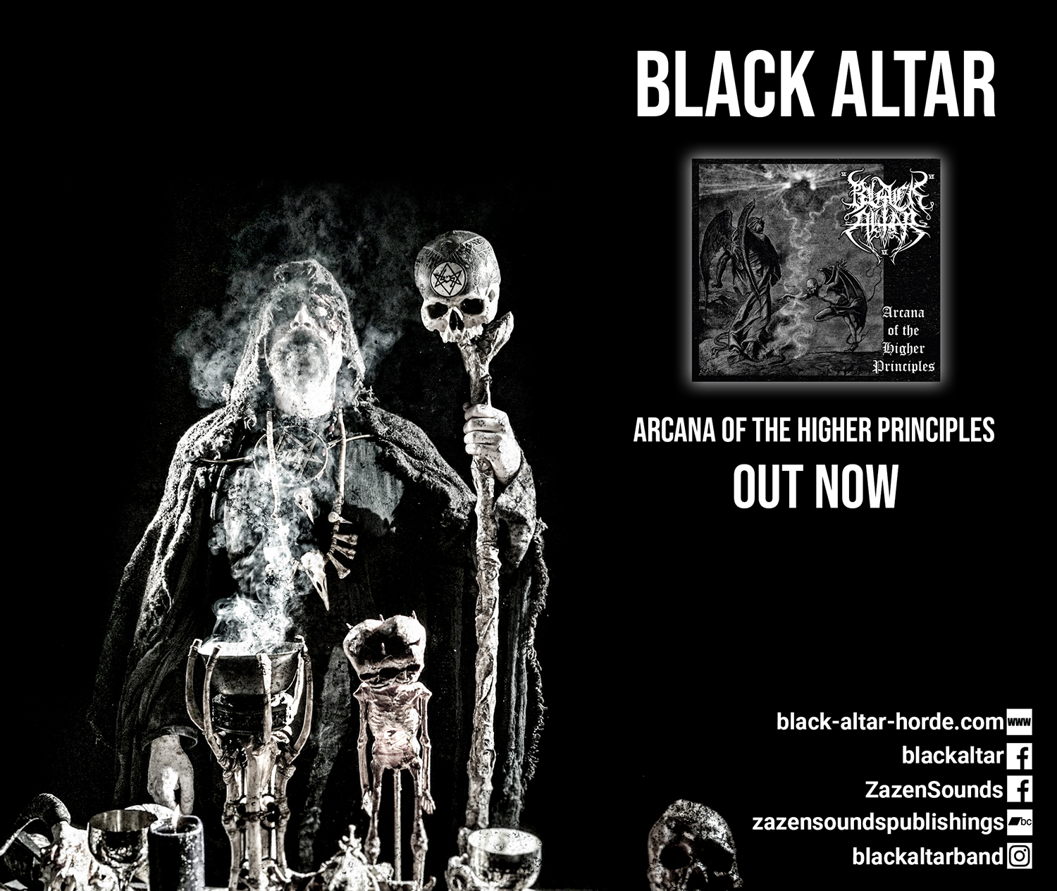 BLACK ALTAR – single “Arcana of the Higher Principles” από το ομώνυμο άλμπουμ BLACK ALTAR – single “Arcana of the Higher Principles” από το ομώνυμο άλμπουμ