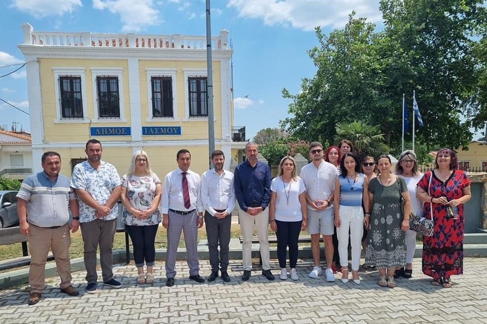 Ο Δήμος Ιάσμου υποδέχθηκε τον υφυπουργό Νικ. Γιατρομανωλάκη