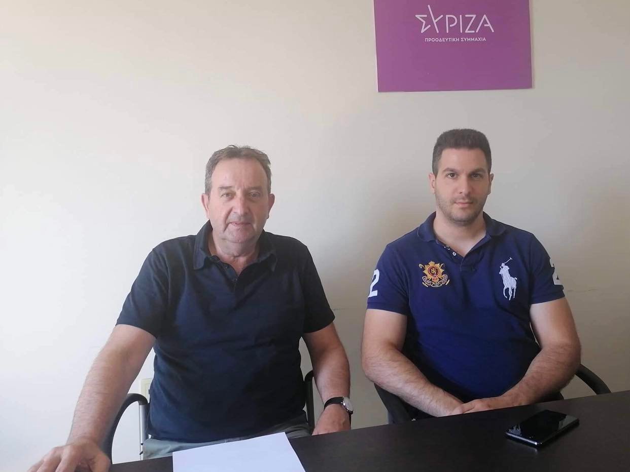 Συνάντηση Δημήτρη Χαρίτου με το νέο πρόεδρο του αγροτικού συλλόγου Δήμου Κομοτηνής Συνάντηση Δημήτρη Χαρίτου με το νέο πρόεδρο του αγροτικού συλλόγου Δήμου Κομοτηνής