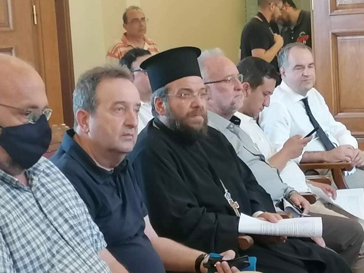 Ο Δημήτρης Χαρίτου στη σύσκεψη φορέων κατά του χρυσού