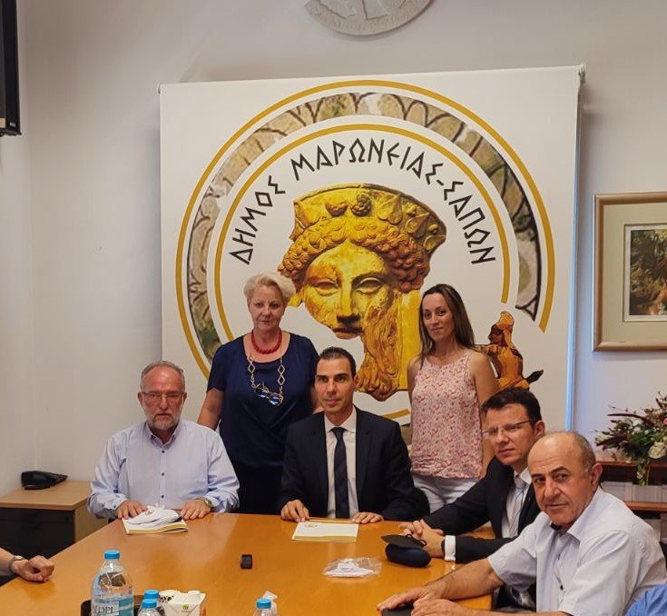 Επίσκεψη του Γ.Γ. πρωτοβάθμιας φροντίδας Υγείας στο Δήμο Μαρωνείας Σαπών Επίσκεψη του Γ.Γ. πρωτοβάθμιας φροντίδας Υγείας στο Δήμο Μαρωνείας Σαπών