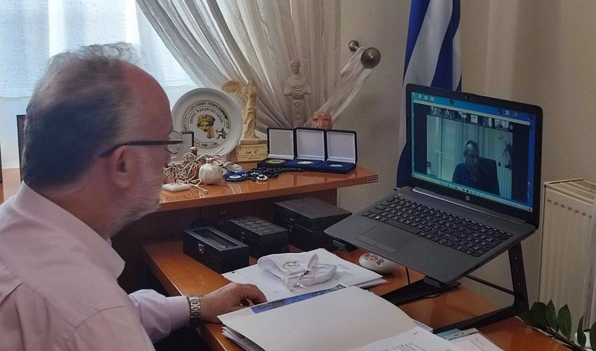 Συμμετοχή του Ντίνου Χαριτόπουλου σε τηλεδιάσκεψη της ΠΕΔ ΑΜΘ κατά της εξόρυξης χρυσού στη Θράκη Συμμετοχή του Ντίνου Χαριτόπουλου σε τηλεδιάσκεψη της ΠΕΔ ΑΜΘ κατά της εξόρυξης χρυσού στη Θράκη