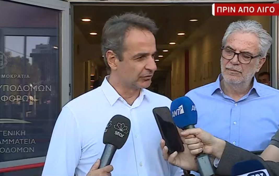 Μητσοτάκης: Δεν αποκλείω τον εμπρησμό για την Πεντέλη Μητσοτάκης: Δεν αποκλείω τον εμπρησμό για την Πεντέλη