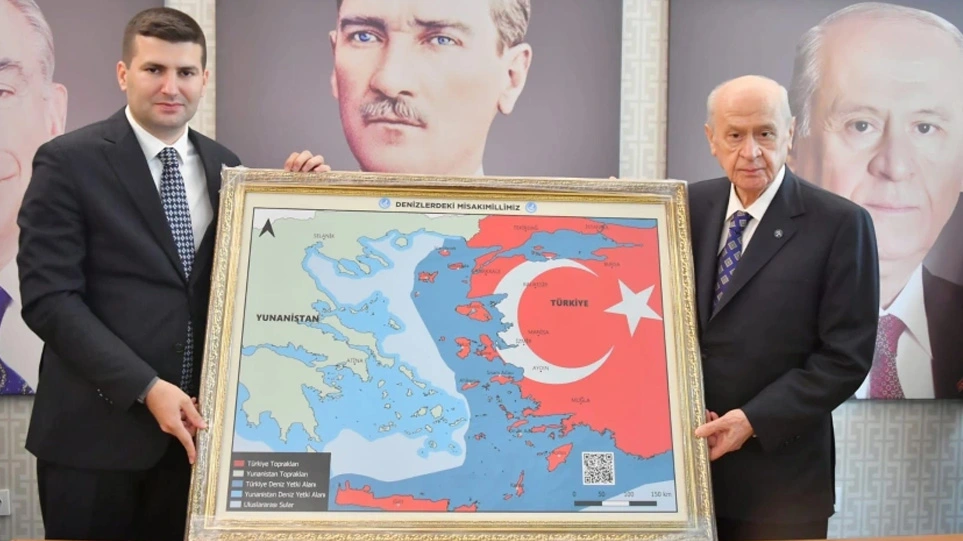 Μητσοτάκης: Ο κ. Ερντογάν να πάρει θέση για τον χάρτη-πρόκληση και τις «απειλές» Μπαχτσελί