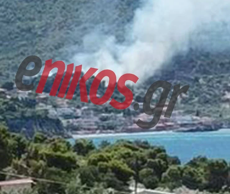 Πυρκαγιά στο Πόρτο Γερμενό Πυρκαγιά στο Πόρτο Γερμενό