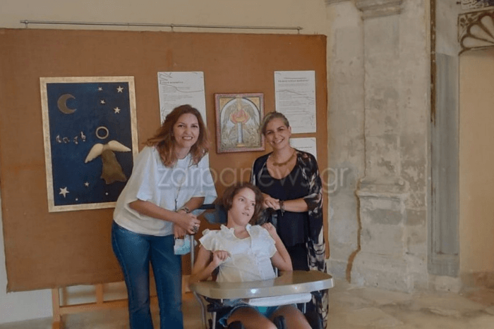 Τετραπληγική από τα Χανιά συγκινεί με ποιήματα και με τον τρόπο που επικοινωνεί Τετραπληγική από τα Χανιά συγκινεί με ποιήματα και με τον τρόπο που επικοινωνεί
