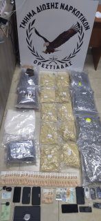 Κατασχέθηκαν μεγάλες ποσότητες ναρκωτικών ουσιών από αστυνομικούς της Υποδιεύθυνσης Ασφαλείας Ορεστιάδας στον Έβρο
