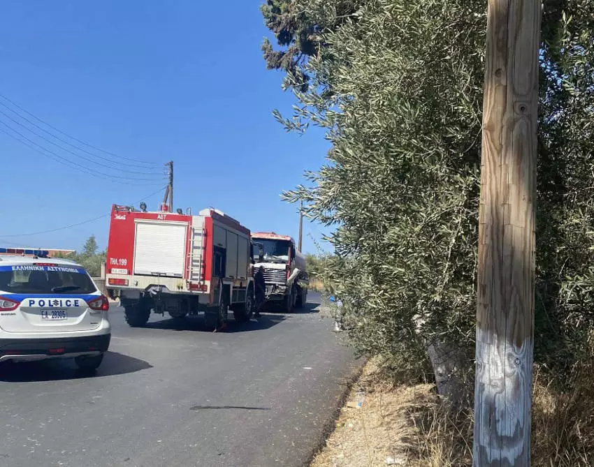 79χρονος νεκρός σε θανατηφόρο τροχαίο κοντά στο Ηράκλειο Κρήτης