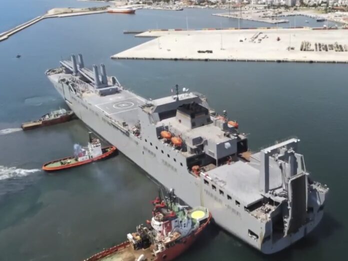 Αναχώρησε το USNS MENDONCA από την Αλεξανδρούπολη, τεράστιας και εθνικής σημασίας η επιτυχής φόρτωσή του