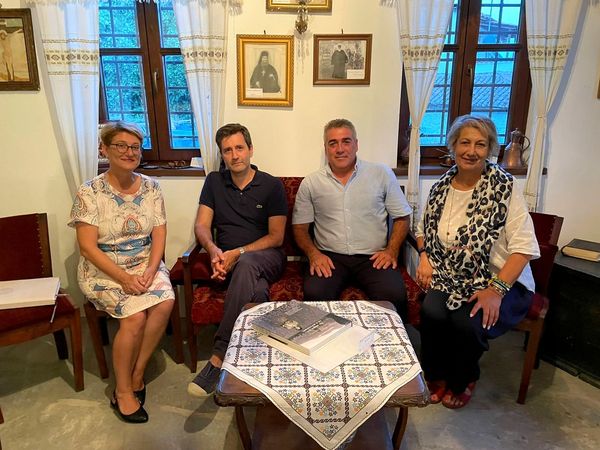 Ο Ιασμιώτης Γιώργος Χουλιαράκης επισκέφτηκε το μουσείο του Πολιτιστικού Συλλόγου Ιάσμου