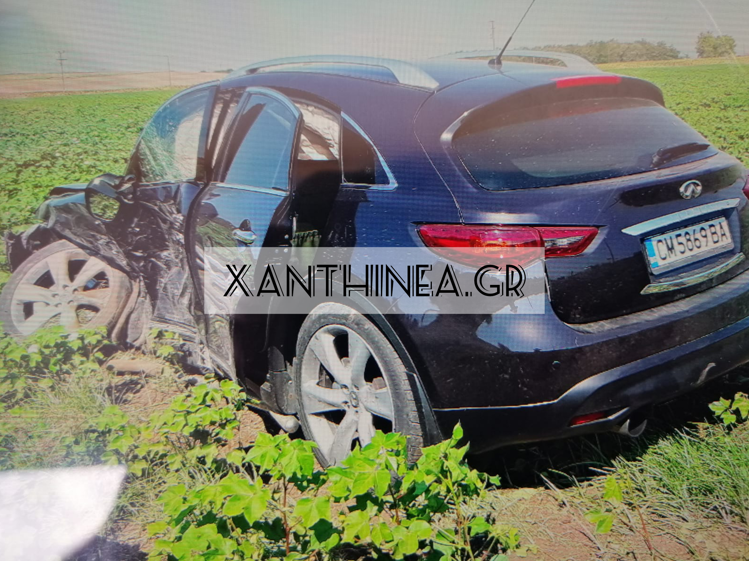 Σοβαρό τροχαίο ατύχημα με εμπλοκή διακινητή στην Ξάνθη