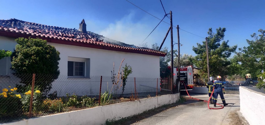 Πυρκαγιά σε σπίτι στη Μεσσούνη Ροδόπης