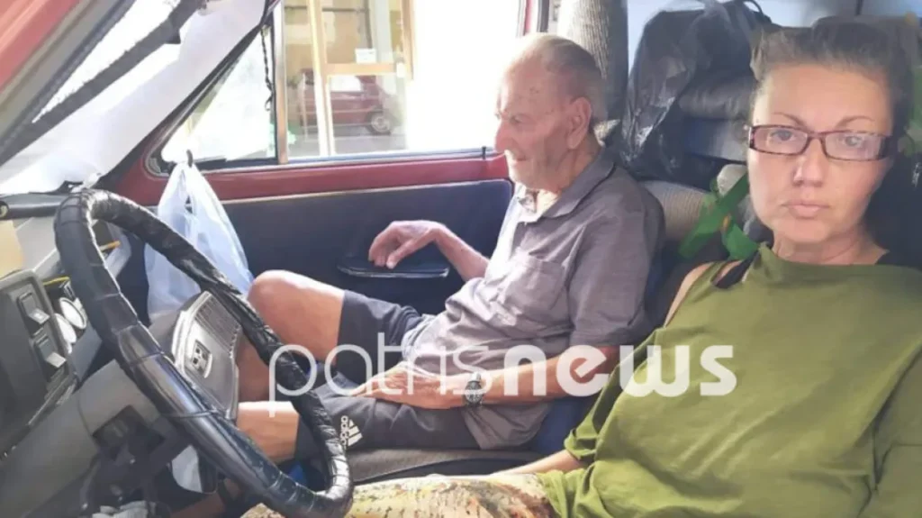 Αμαλιάδα: 50χρονη ζει μαζί με τον 93χρονο πατέρα της εδώ και οκτώ μήνες σε αυτοκίνητο