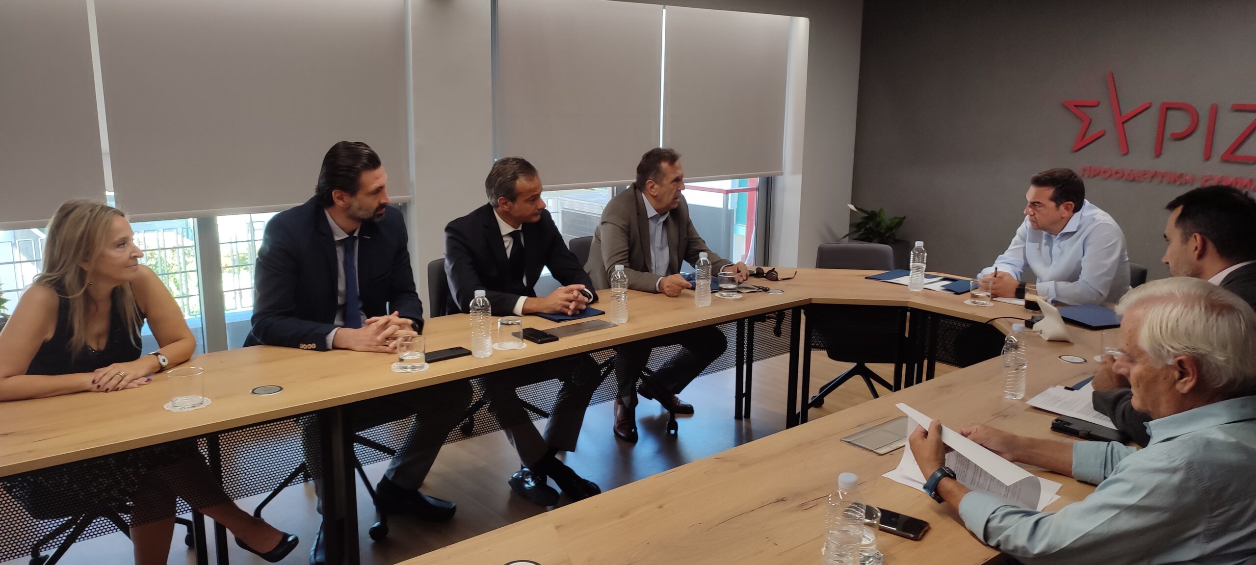 Συνάντηση της ΕΣΕΕ με τον Πρόεδρο του ΣΥΡΙΖΑ – ΠΣ κ. Αλέξη Τσίπρα – Προτάσεις για ενίσχυση της ρευστότητας Συνάντηση της ΕΣΕΕ με τον Πρόεδρο του ΣΥΡΙΖΑ – ΠΣ κ. Αλέξη Τσίπρα – Προτάσεις για ενίσχυση της ρευστότητας