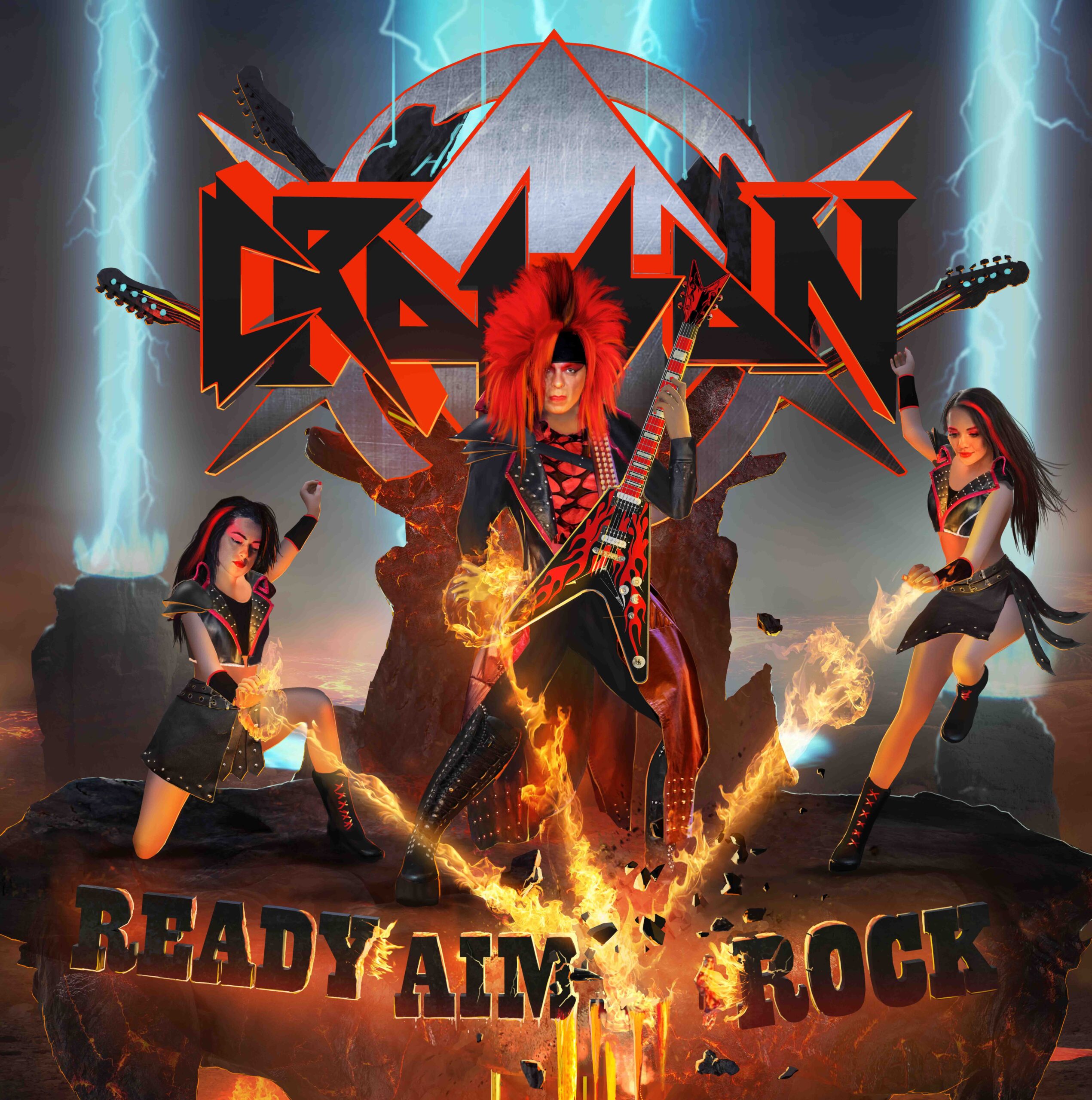 Οι CROSSON ανακοινώνουν το νέο τους άλμπουμ «Ready, Aim… Rock !!»
