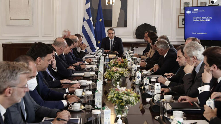 Κυριάκος Μητσοτάκης σε Άγκυρα: Ό,τι είχε να πει η Ελλάδα, το είπε στον ΟΗΕ – Τα πολλά λόγια είναι φτώχεια Κυριάκος Μητσοτάκης σε Άγκυρα: Ό,τι είχε να πει η Ελλάδα, το είπε στον ΟΗΕ – Τα πολλά λόγια είναι φτώχεια