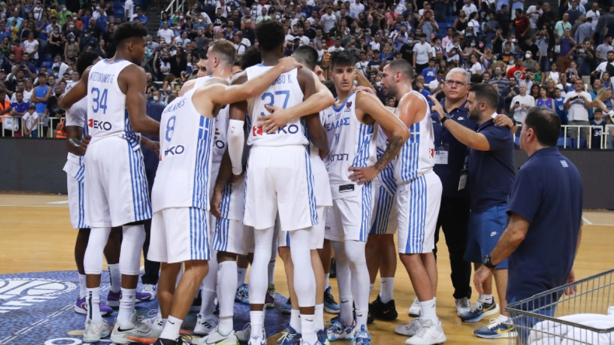 Eurobasket: Πλήρης η Εθνική Ελλάδας, με εννέα στην πρεμιέρα