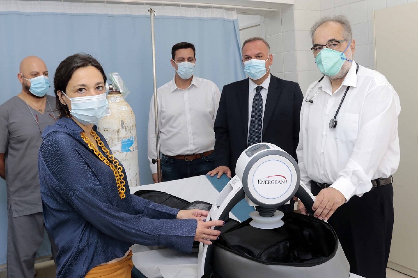 Συσκευή αυτόματων θωρακικών συμπιέσεων στο Κέντρο Υγείας Πρίνου