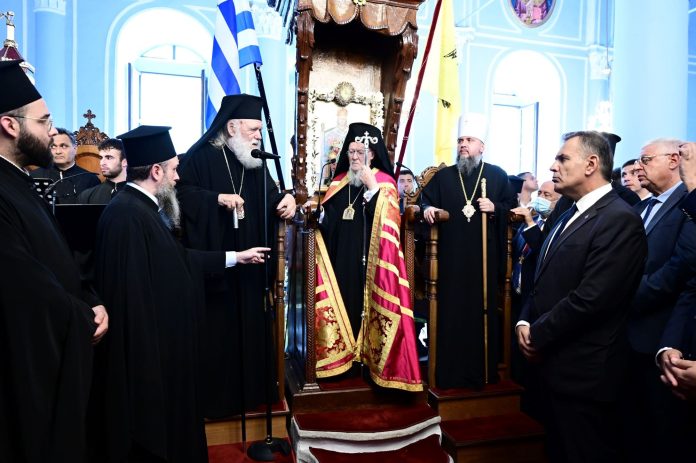 Ο Οικουμενικός Πατριάρχης και ο Μητροπολίτης Κιέβου στη Θάσο, στη Χρυσούπολη και στην Καβάλα Ο Οικουμενικός Πατριάρχης και ο Μητροπολίτης Κιέβου στη Θάσο, στη Χρυσούπολη και στην Καβάλα